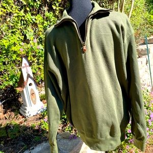 Olive Green Pullover, size M